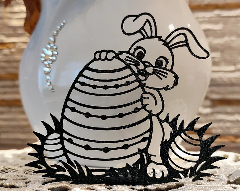 Mô hình trang trí 3D Phục sinh – Chú thỏ Bunny 9 - Image 1