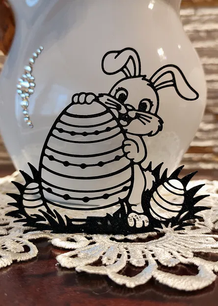 Mô hình trang trí 3D Phục sinh – Chú thỏ Bunny 9 - Image 2