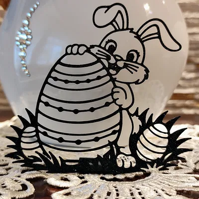 Mô hình trang trí 3D Phục sinh – Chú thỏ Bunny 9