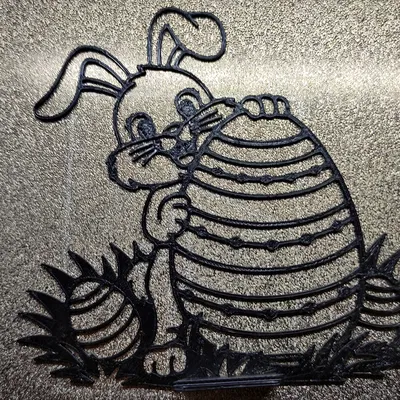 Mô hình trang trí 3D Phục sinh – Chú thỏ Bunny 9