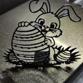 Mô hình trang trí 3D Phục sinh – Chú thỏ Bunny 9 - Thumbnail 4