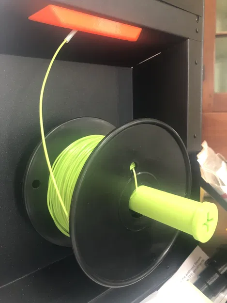 Trục đỡ cuộn nhựa dài dạng lưỡi lê cho máy in 3D Prusa Core1 - Image 1