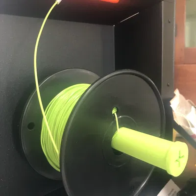 Trục đỡ cuộn nhựa dài dạng lưỡi lê cho máy in 3D Prusa Core1