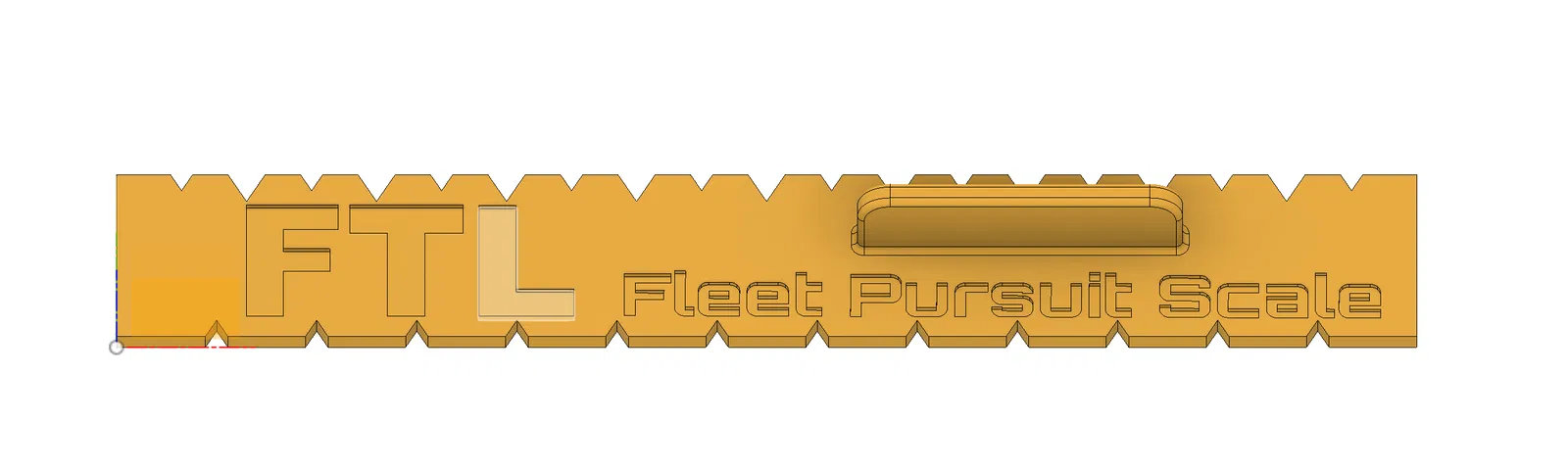 Thước đo FTL Fleet Pursuit Scale V2 - Image 1