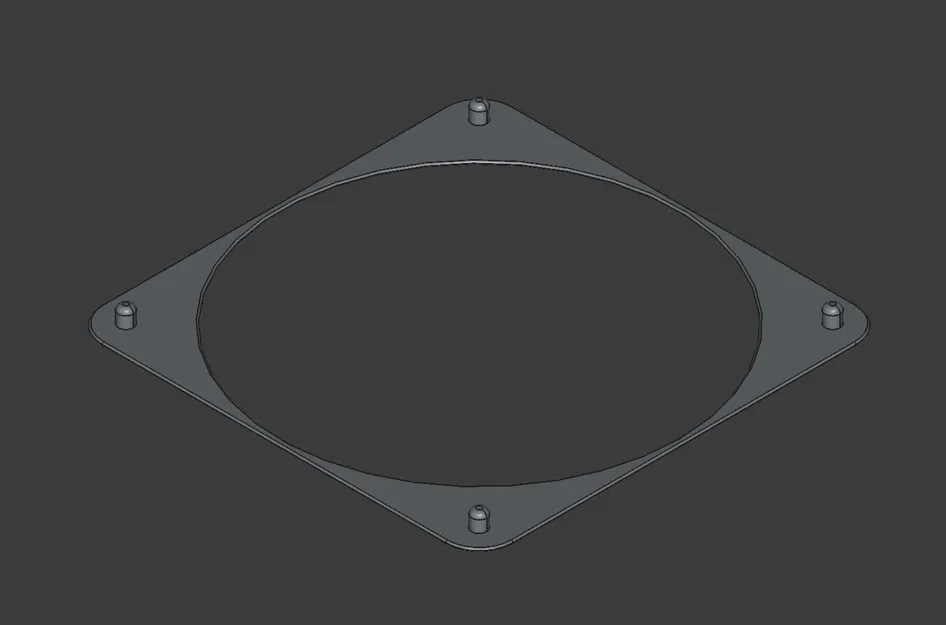 Miếng đệm chống rung TPU cho quạt 120mm - Image 2