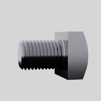 Trọn bộ ASME B18.2.1.1 | Đủ kích thước inch | 60mm | File STL ốc vít tối ưu cho in 3D