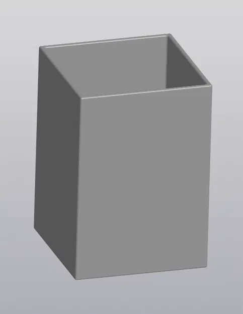 Ống cắm bút 3D đơn giản, hiện đại cho bàn làm việc ngăn nắp - Image 1