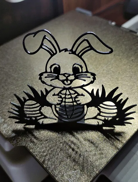 Mô hình trang trí 3D Lễ Phục sinh – Chú thỏ 12 - Image 3