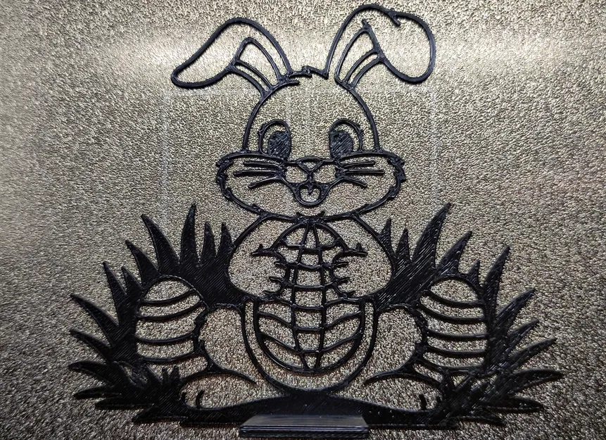 Mô hình trang trí 3D Lễ Phục sinh – Chú thỏ 12 - Image 4