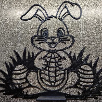 Mô hình trang trí 3D Lễ Phục sinh – Chú thỏ 12