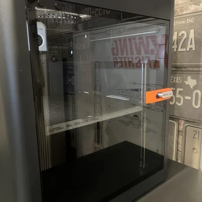 Dao cạo bàn in gắn cửa máy Bambu Lab