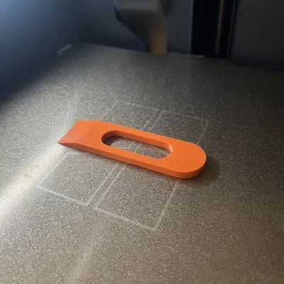 Dao cạo bàn in gắn cửa máy Bambu Lab