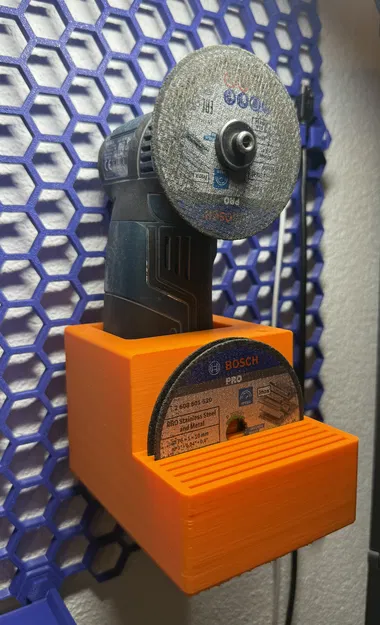 Giá treo máy mài Bosch GWS 12V-76 cho Honeycomb Storage Wall - Image 1