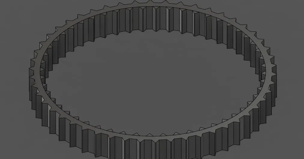 Dây đai Rival Belt phiên bản Prometheus 68 răng cho in 3D - Image 1