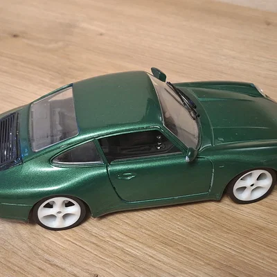 Bộ phụ kiện thay thế 3D cho mô hình xe Burago Porsche Carrera 1:24