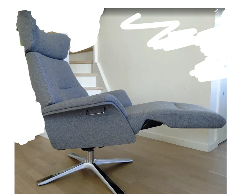 Bản mod khung đỡ gác chân cho ghế bành Conform Air - Image 1