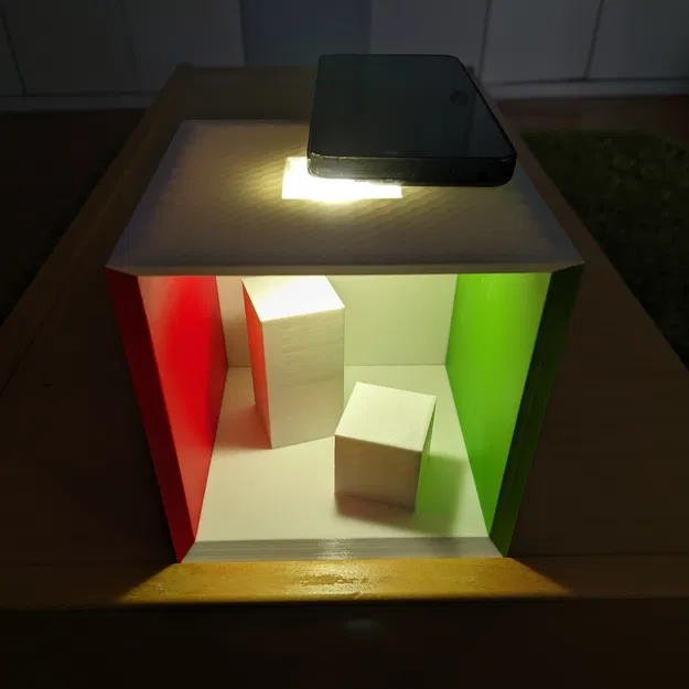 Cornell Box - Mô hình thử nghiệm dựng hình 3D - Image 2