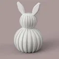 Chú thỏ Phục sinh Ribbed Easter Bunny - Thumbnail 1