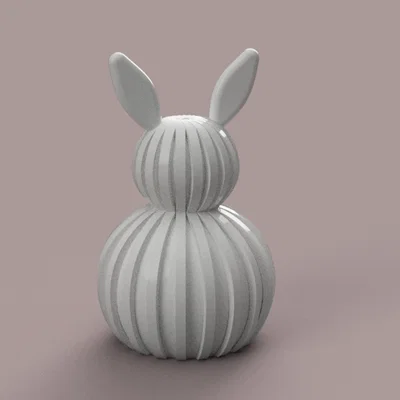 Chú thỏ Phục sinh Ribbed Easter Bunny