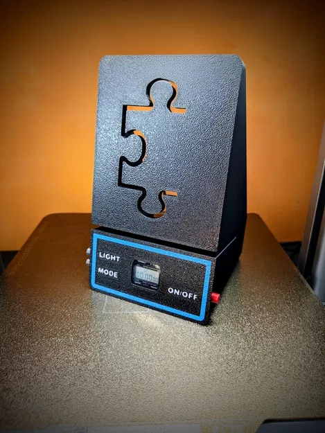 Giá đỡ hộp xếp hình tích hợp đồng hồ Casio - Image 2