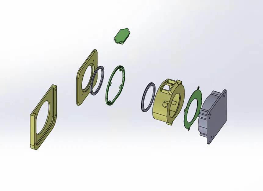 Hệ thống lọc than hoạt tính Voron 2.4 350mm với ống dẫn hồi lưu và hộp lọc dễ thay — Voron3tz - Image 19