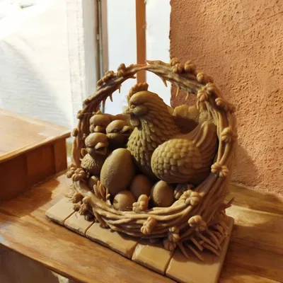 Gà Mẹ Ấp Trứng — Tổ Ấm Phục Sinh