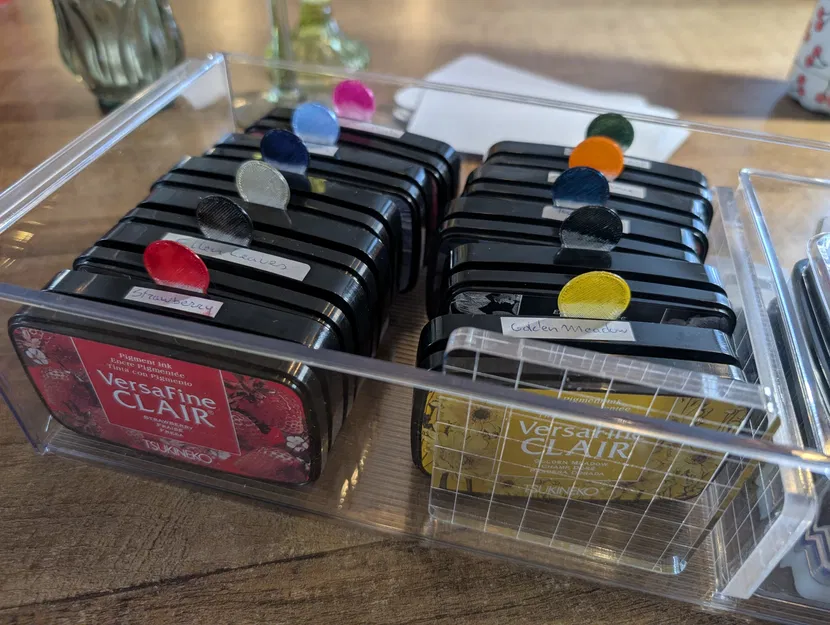 Nhãn dán định danh màu cho hộp mực VersaFine Clair - Image 1