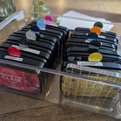 Nhãn dán định danh màu cho hộp mực VersaFine Clair