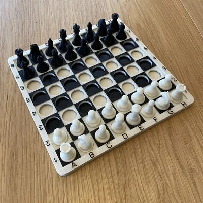 Bộ cờ vua xúc giác - Thiết kế dành cho người khiếm thị