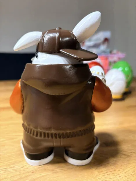 Urban Bunny – Mô hình thỏ Phục sinh phong cách đường phố cực chất - Image 3