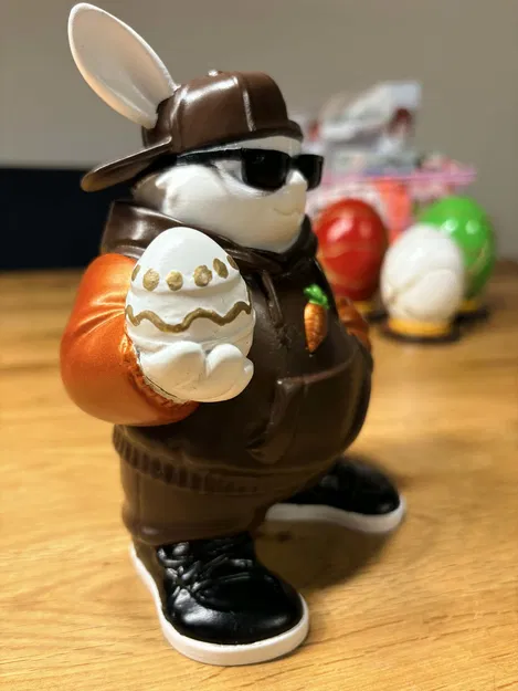 Urban Bunny – Mô hình thỏ Phục sinh phong cách đường phố cực chất - Image 6