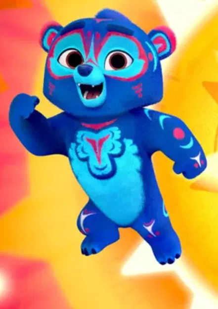 Mô hình chú gấu Spirit Rangers dễ thương cho bé yêu in 3D - Image 1