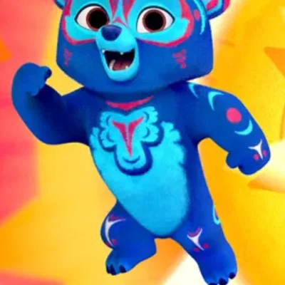 Mô hình chú gấu Spirit Rangers dễ thương cho bé yêu in 3D