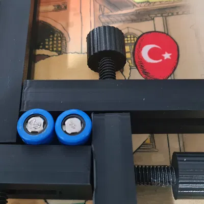 Khung kẹp cố định pin lithium 20cm hỗ trợ hàn điểm DIY