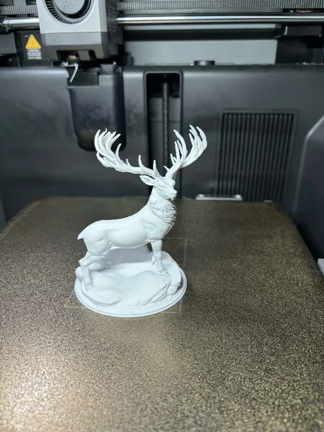 Majestic Stag – Mô hình điêu khắc hươu tinh xảo dành cho in 3D - Image 2