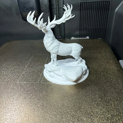 Majestic Stag – Mô hình điêu khắc hươu tinh xảo dành cho in 3D