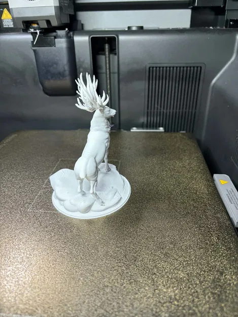 Majestic Stag – Mô hình điêu khắc hươu tinh xảo dành cho in 3D - Image 4