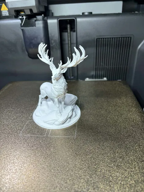 Majestic Stag – Mô hình điêu khắc hươu tinh xảo dành cho in 3D - Image 5