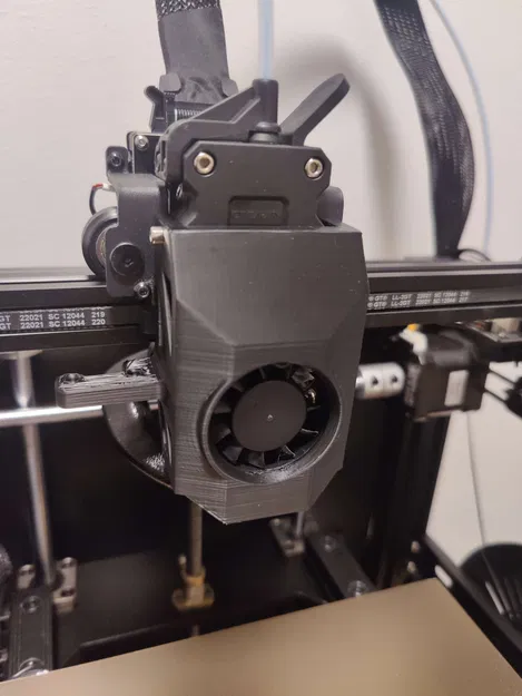 Nắp che hotend cải tiến cho Ender 5 S1 kèm mount CR-touch - Image 1