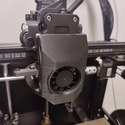 Nắp che hotend cải tiến cho Ender 5 S1 kèm mount CR-touch