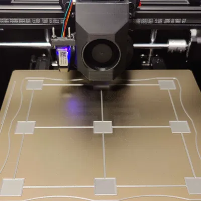 Nắp che hotend cải tiến cho Ender 5 S1 kèm mount CR-touch