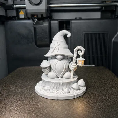 Chú Lùn Phù Thủy Huyền Bí – Mô Hình In 3D Chi Tiết Phong Cách Fantasy