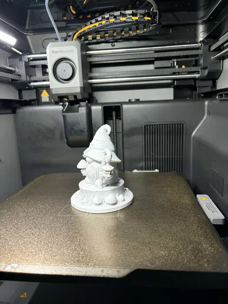 Chú Lùn Phù Thủy Huyền Bí – Mô Hình In 3D Chi Tiết Phong Cách Fantasy - Image 3