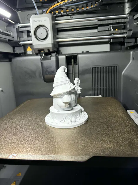 Chú Lùn Phù Thủy Huyền Bí – Mô Hình In 3D Chi Tiết Phong Cách Fantasy - Image 5