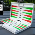 Bộ cờ Backgammon phiên bản du lịch - Thumbnail 1