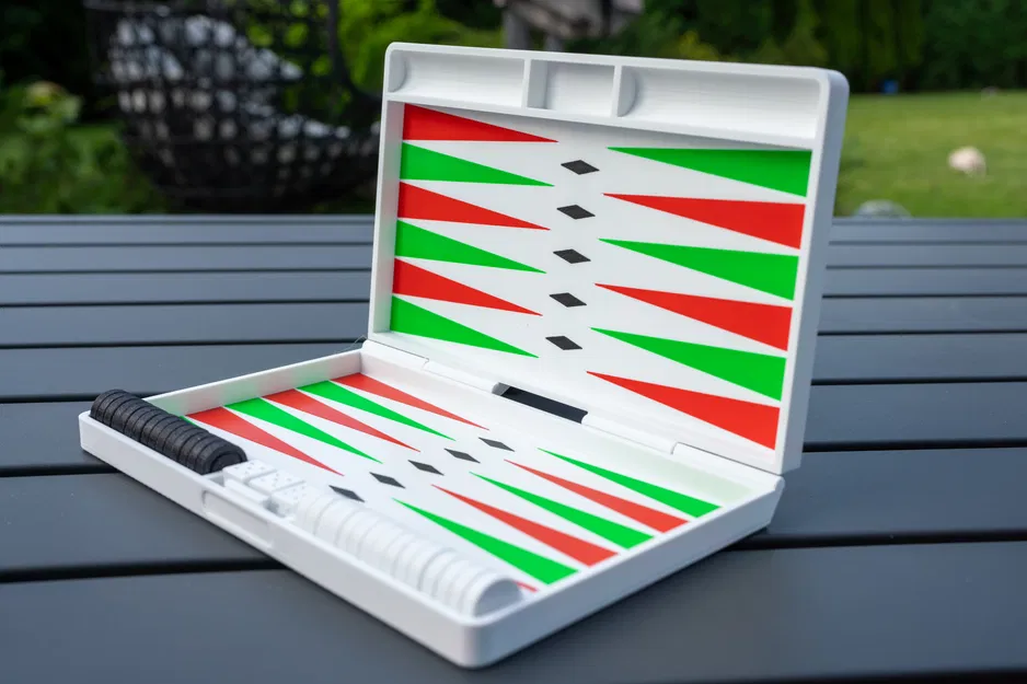 Bộ cờ Backgammon phiên bản du lịch - Image 2