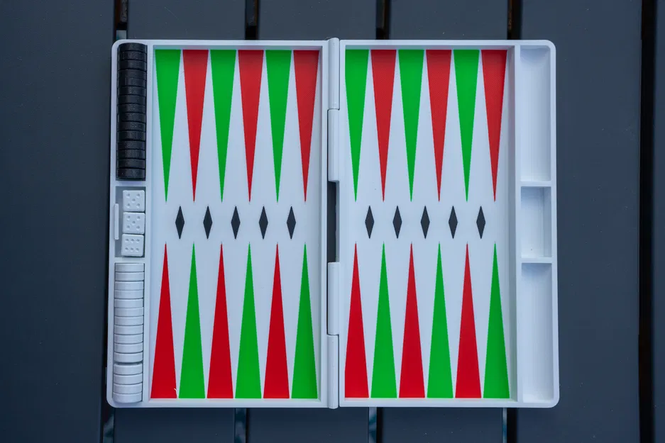 Bộ cờ Backgammon phiên bản du lịch - Image 4