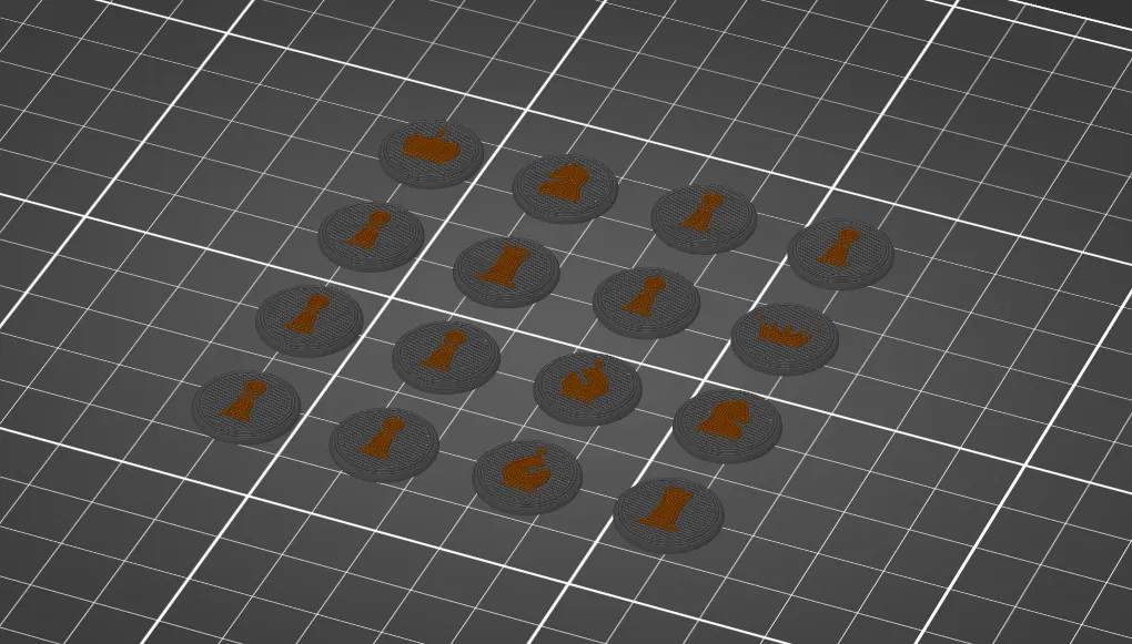 (WIP) Bộ cờ Backgammon / Cờ vua / Cờ caro đa sắc phiên bản du lịch - Image 4