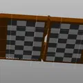 (WIP) Bộ cờ Backgammon / Cờ vua / Cờ caro đa sắc phiên bản du lịch - Thumbnail 8