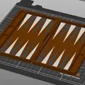 (WIP) Bộ cờ Backgammon / Cờ vua / Cờ caro đa sắc phiên bản du lịch - Thumbnail 10